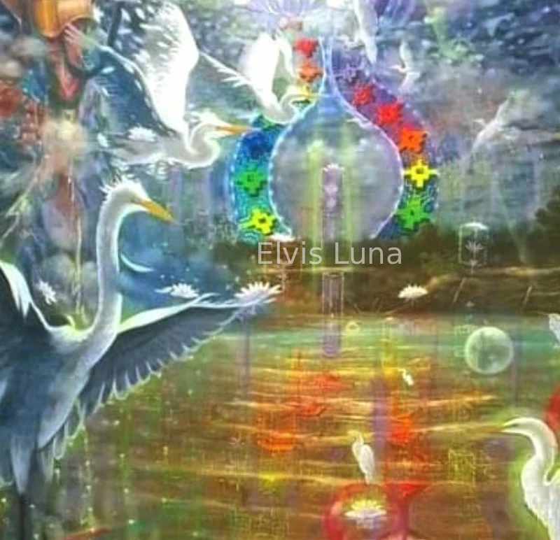 "Oxe creates Goddes Huayramama 1994"